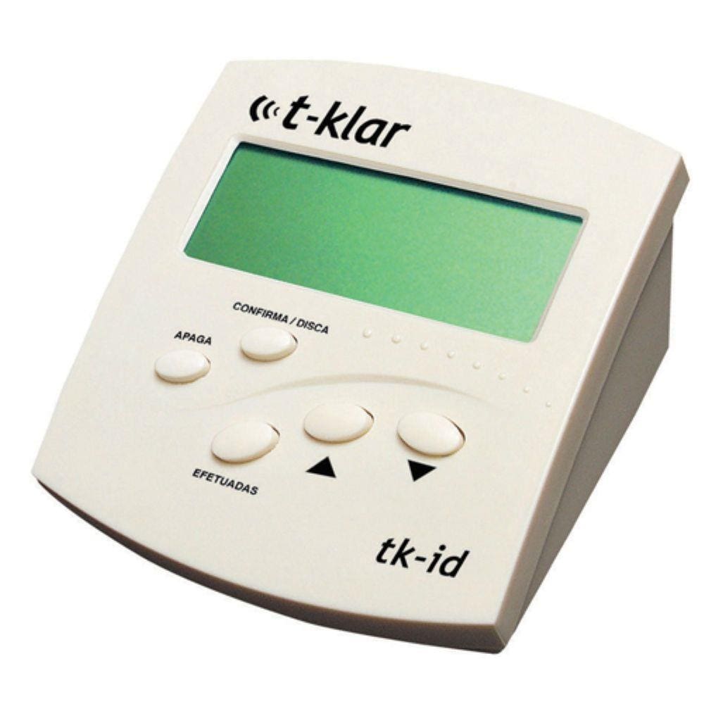 Idenficador de Chamadas Bina T-Klar Tk-Id Branco