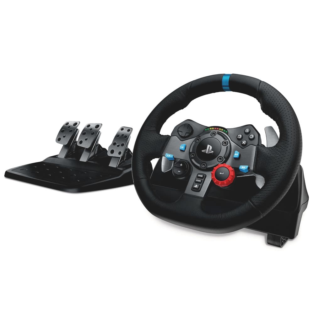 Volante Logitech G923, PS5, PS4, PC com Force Feedback TRUEFORCE -  941-000148