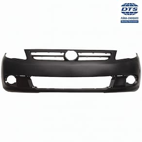 Parachoque Dianteiro Preto Liso Com Furo Para Farol De Milha Gol - Voyage E Saveiro Todos Os Modelos G5 2009 Até 2012