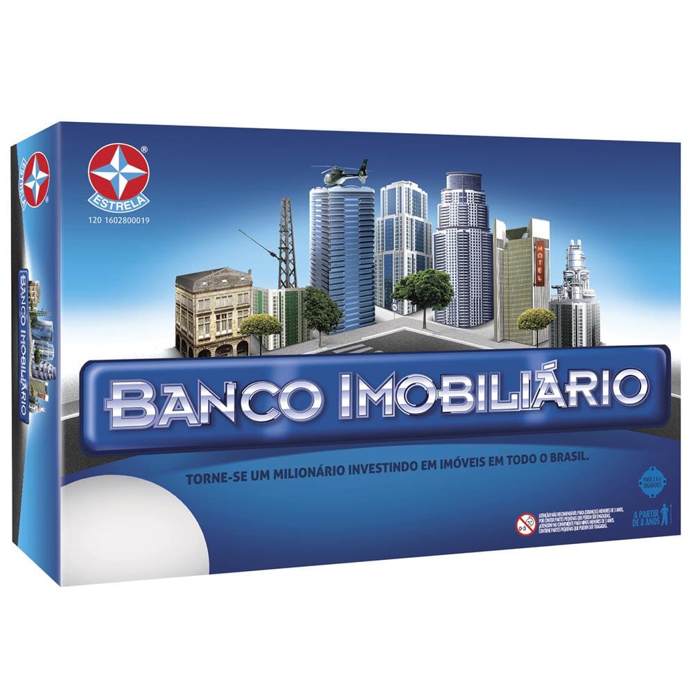 Banco Imobiliário Luxo - 1HitGames