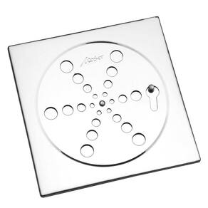Grelha Fecho Meber Inox Quadrado 2410 C 10 cm Cromado