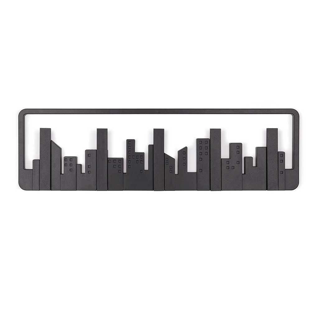 Cabideiro De Parade Skyline Preto Umbra