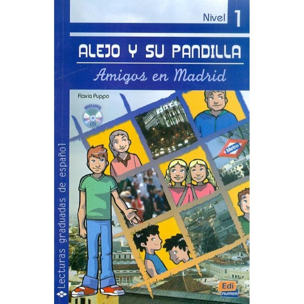 Alejo Y Su Pandilla - En Madrid Incluye Cd - Nivel 1 - A1/A2