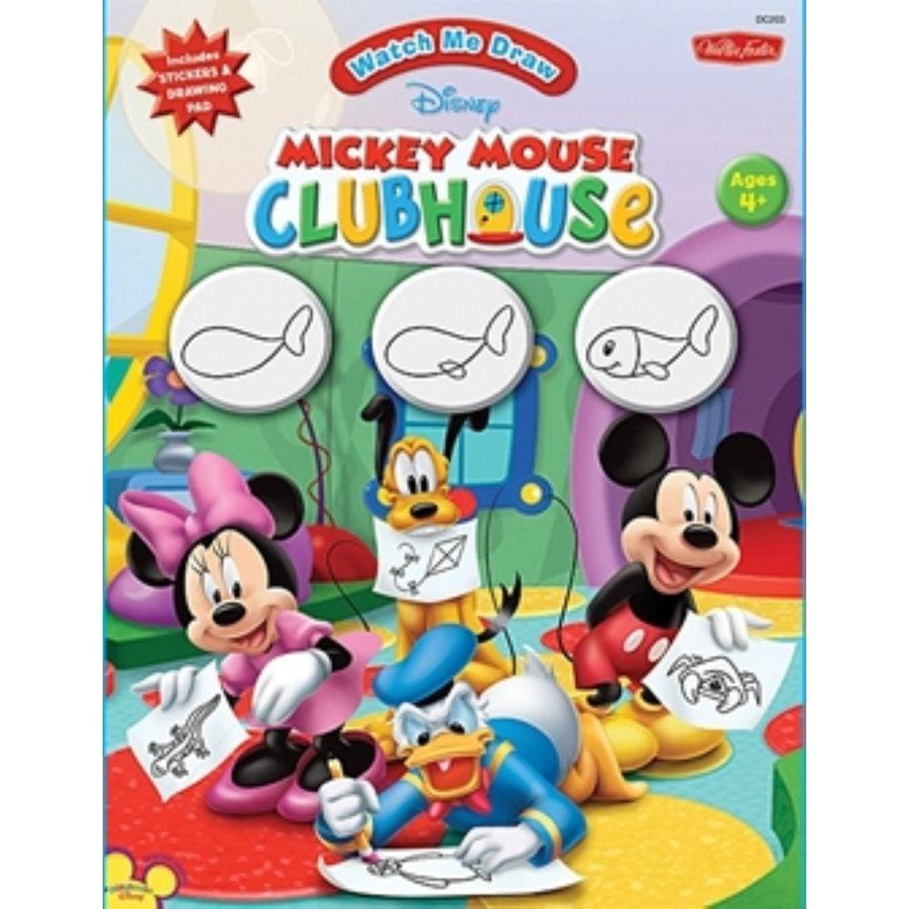 Watch Me Draw: Mickey Mouse Club