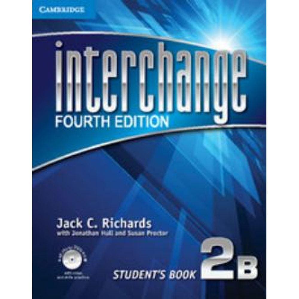 Interchange 2 Sb B With Self-Study Dvd-Rom - 4Th Ed