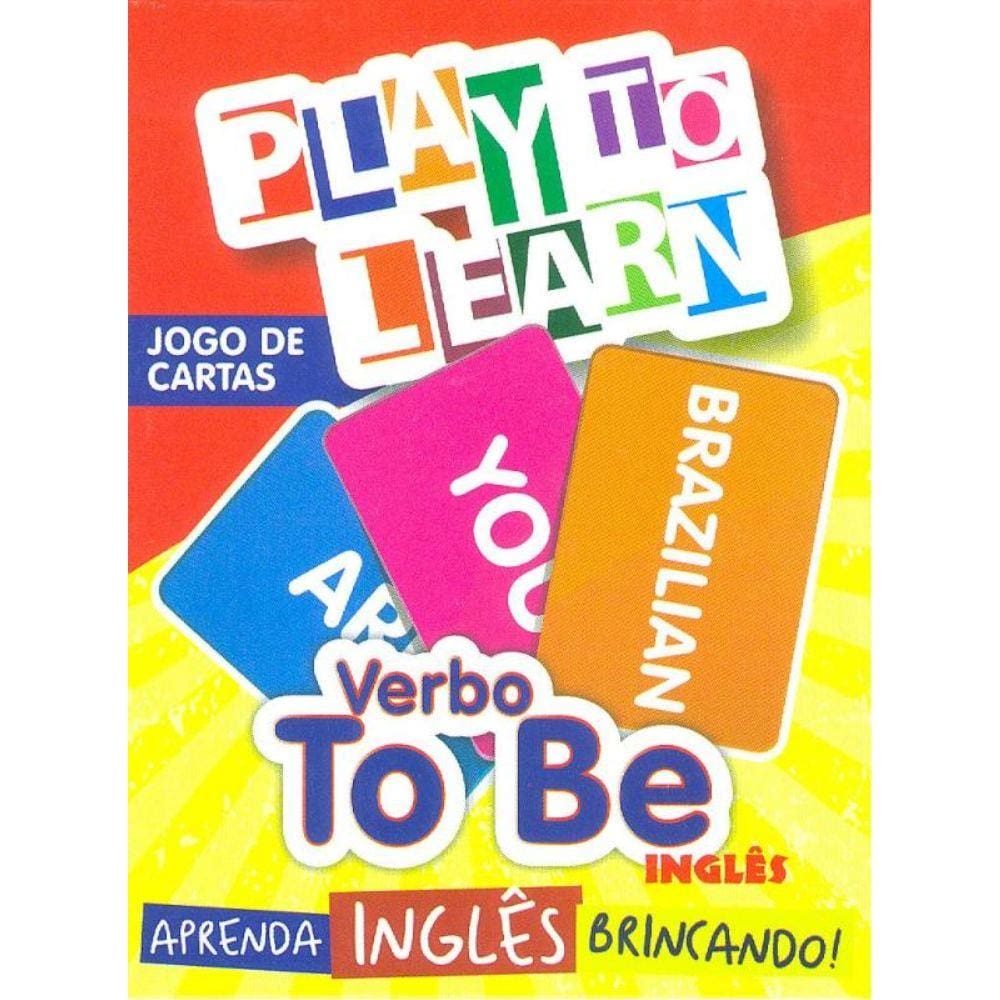 Play To Learn - Jogos De Cartas - Verbo To Be