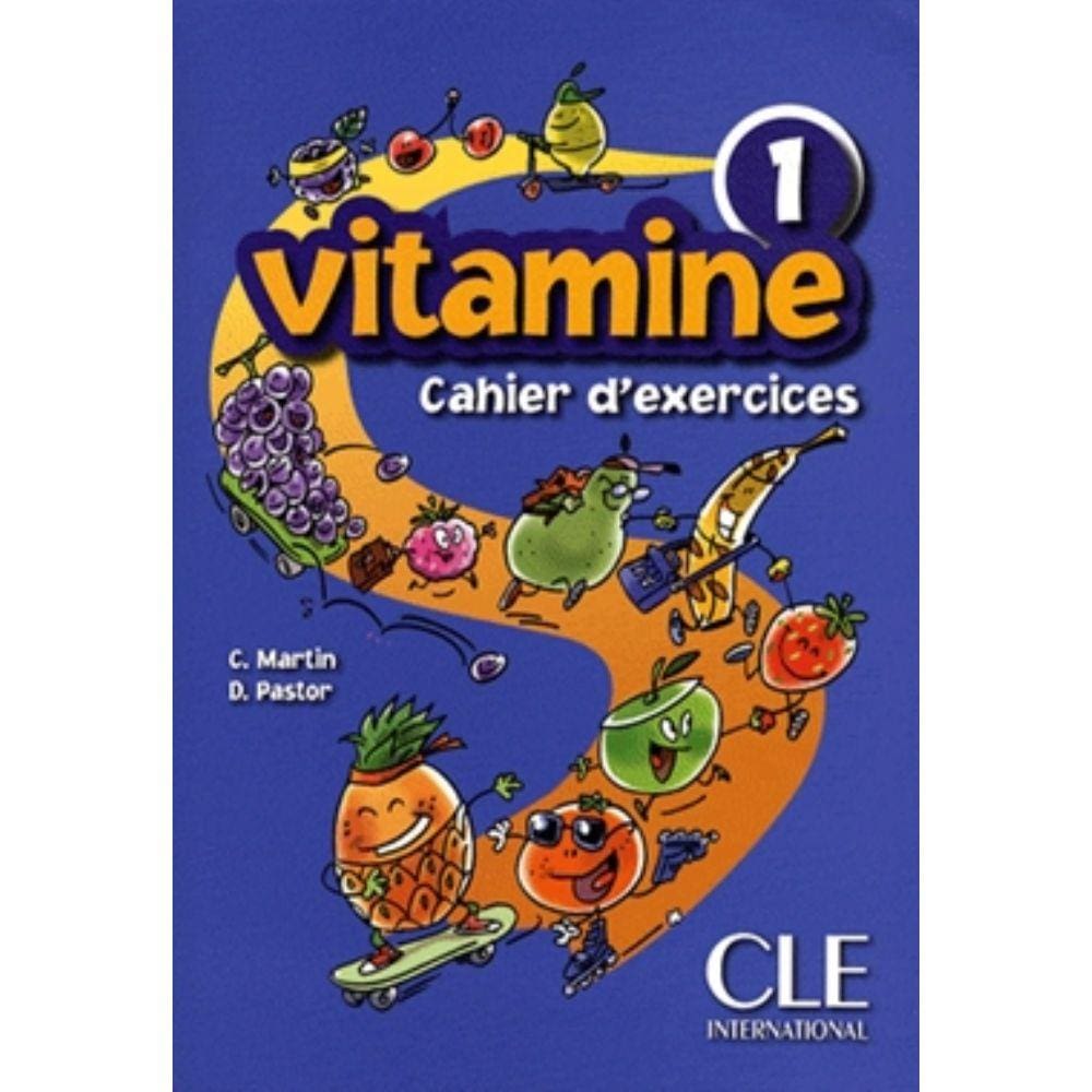 Vitamine 1 - Cahier D´Activites + Audio Cd + Portfolio