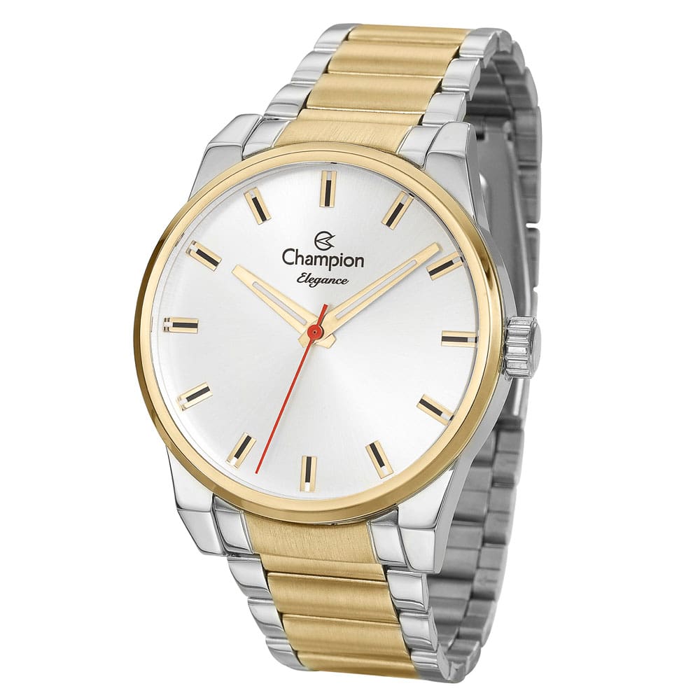 Relógio Feminino Analógico Champion CN27590B – Dourado/Prata