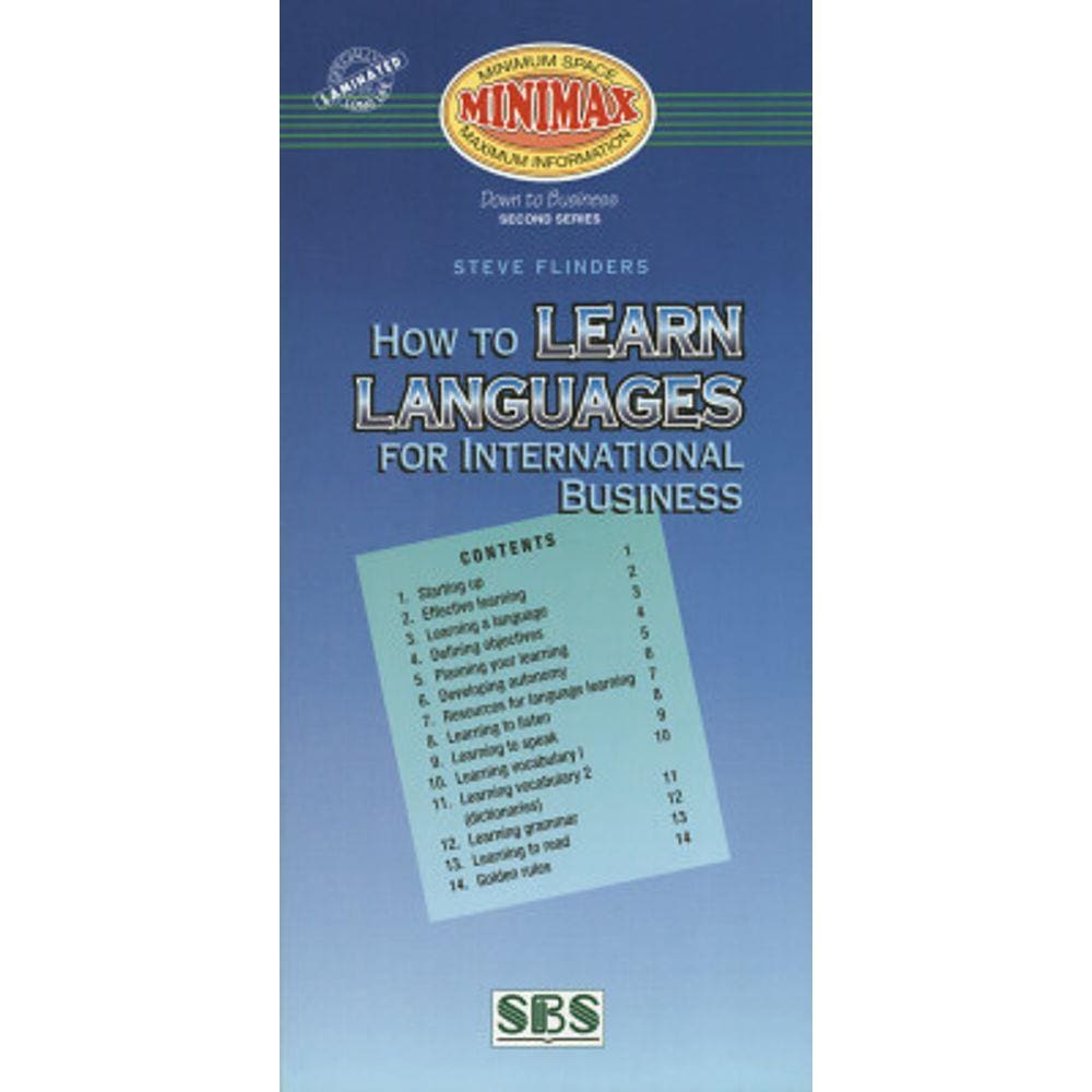 Minimax - How To Learn Languages For International Business