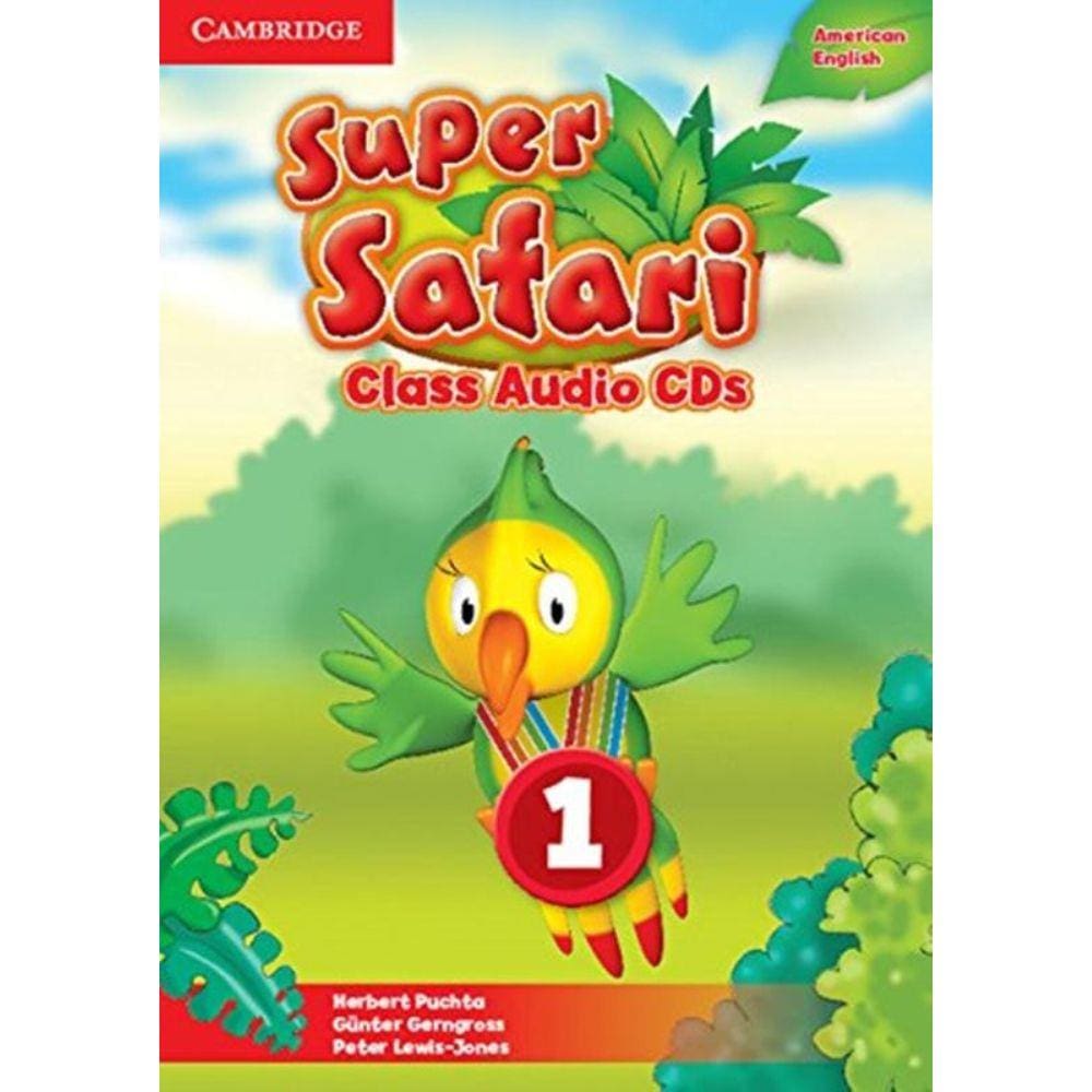 Super Safari 1 Class Audio Cds - American