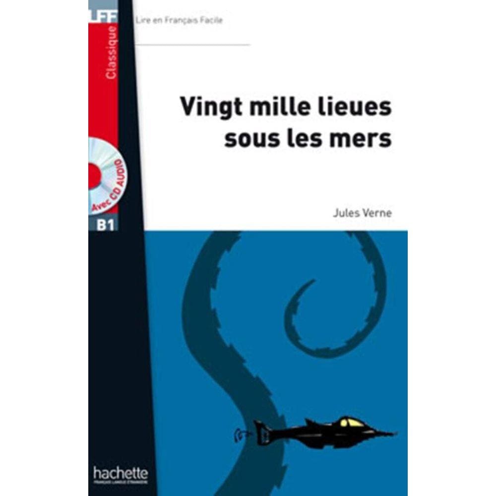 Vingt Mille Lieues Sous Les Mers + Cd Audio Mp3 (B1)