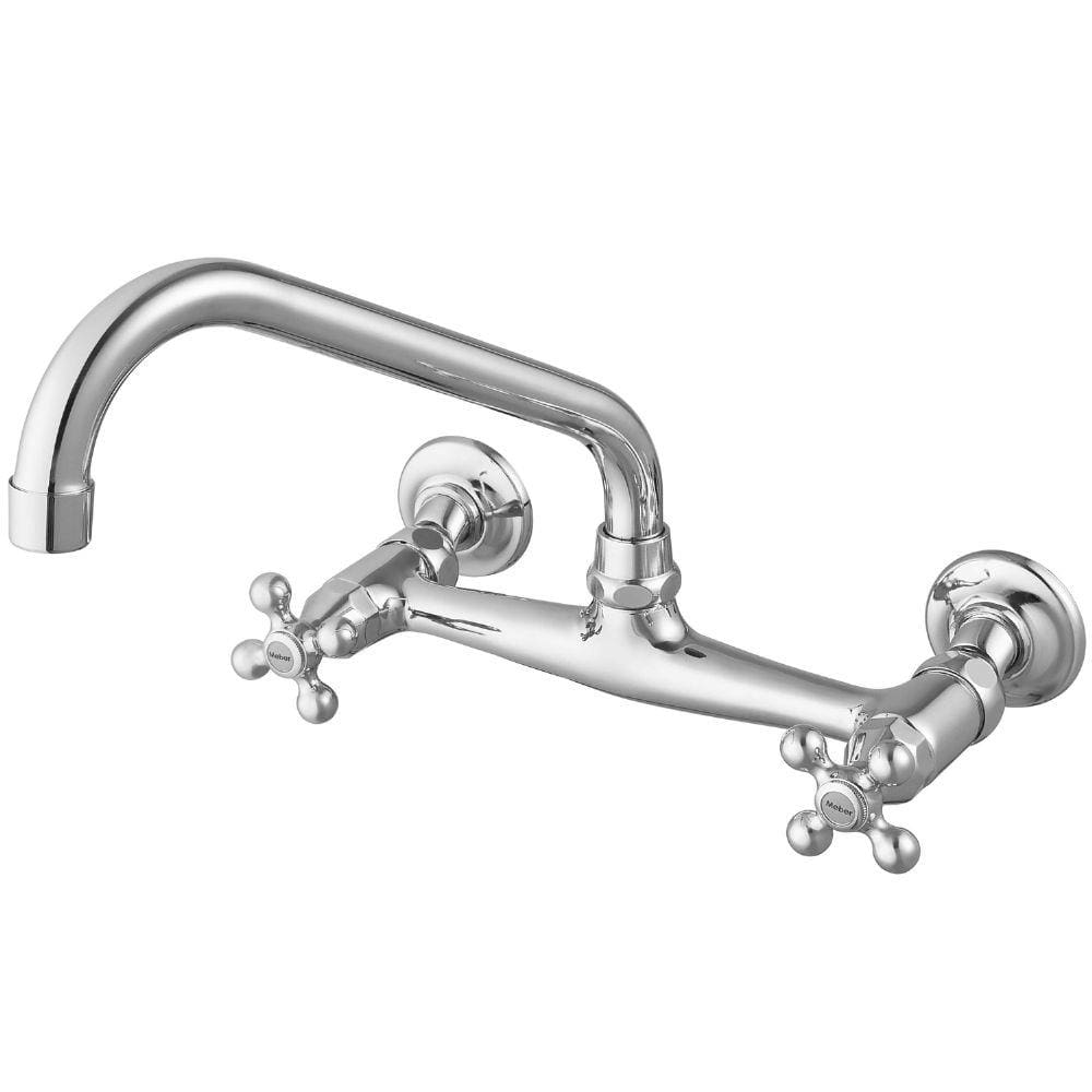 Torneira Com Misturador De Cozinha De Parede Meber 3001 C 21 Ba