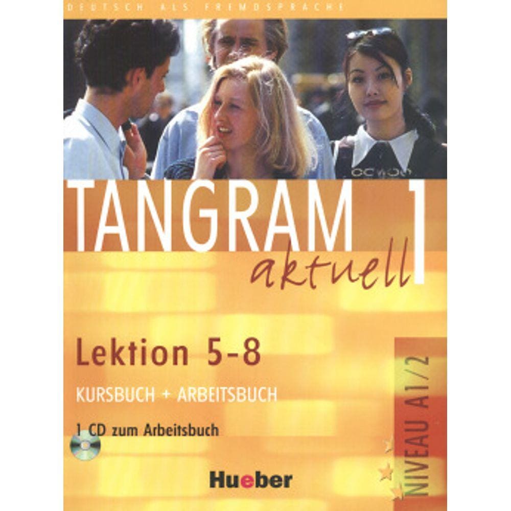 Tangram Aktuell 1 Kursbuch & Arbeitsbuch Lektion 5-8 C/ Cd (Texto + Exerc.)