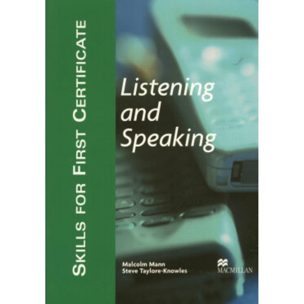 Listening And Speaking - Skills For First Certificate