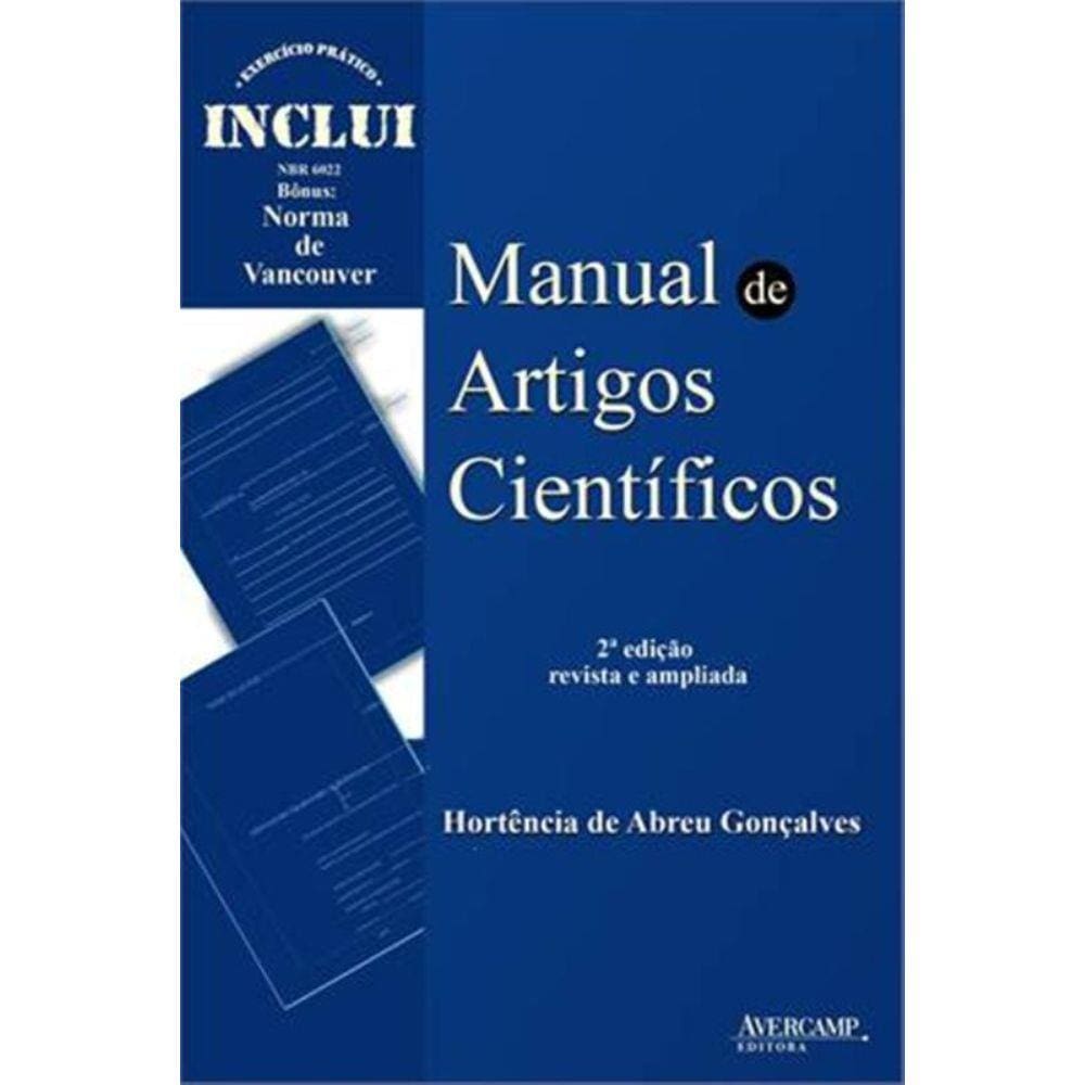 Manual de Artigos Cientificos - 2ª Edicao