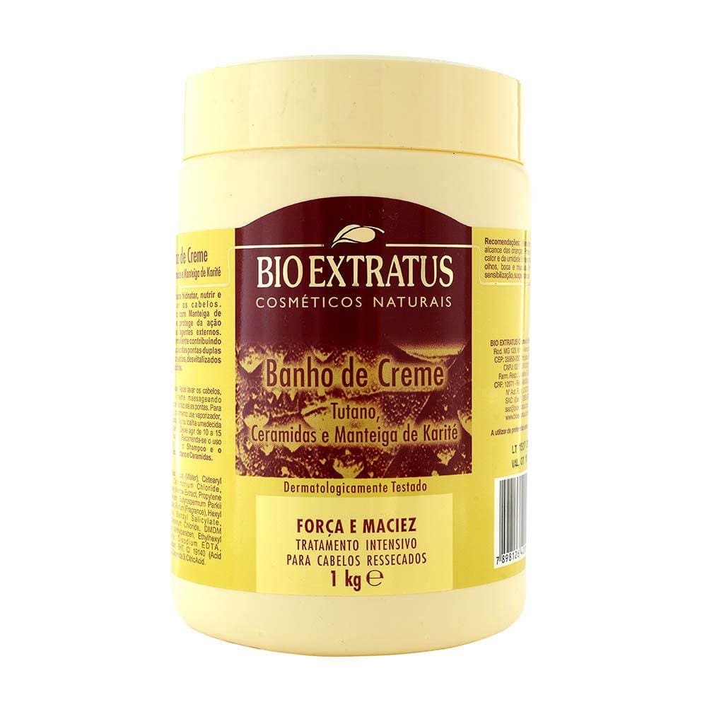 Banho de Creme Tutano, Ceramidas e Manteiga de Karité - Bio Extratus