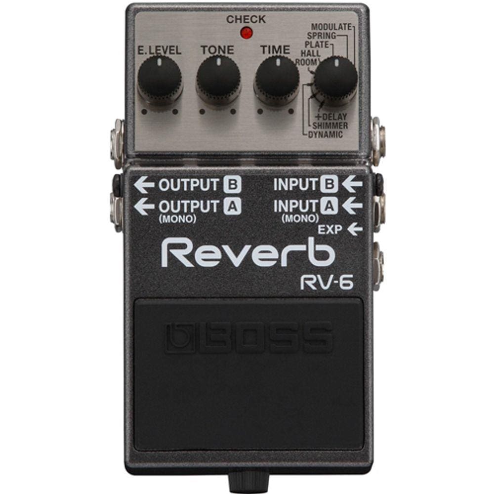 Pedal de Digital Reverb RV-6 - Boss