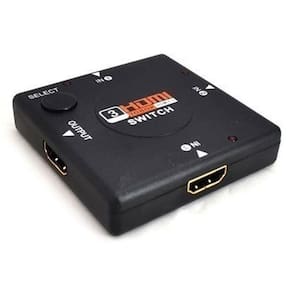 Switch HDMI 1x3 Divisor 3 portas hub para PS3 XBOX360 TV Tablet Bluray
