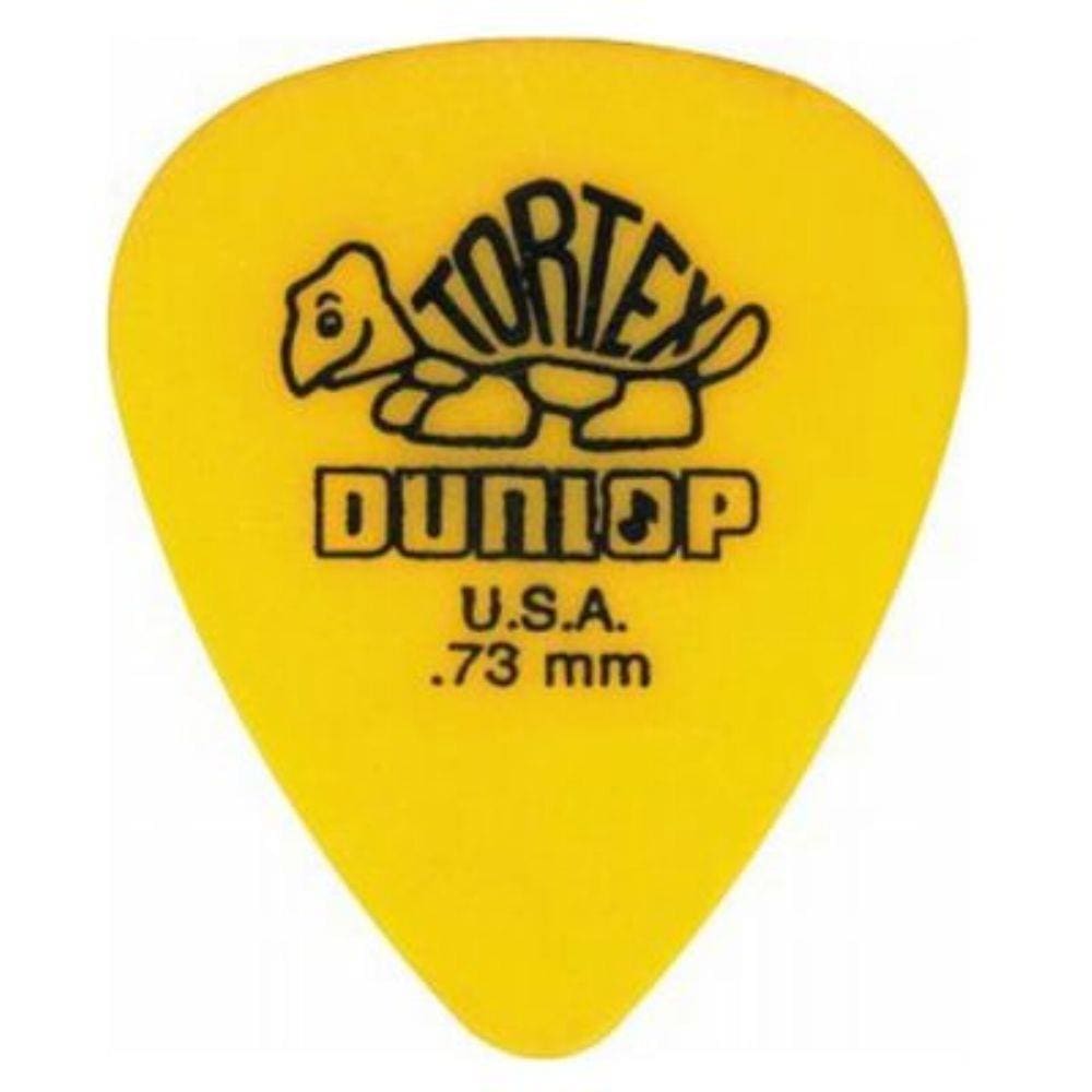 Palheta Tortex 0,73mm Amarela - Dunlop