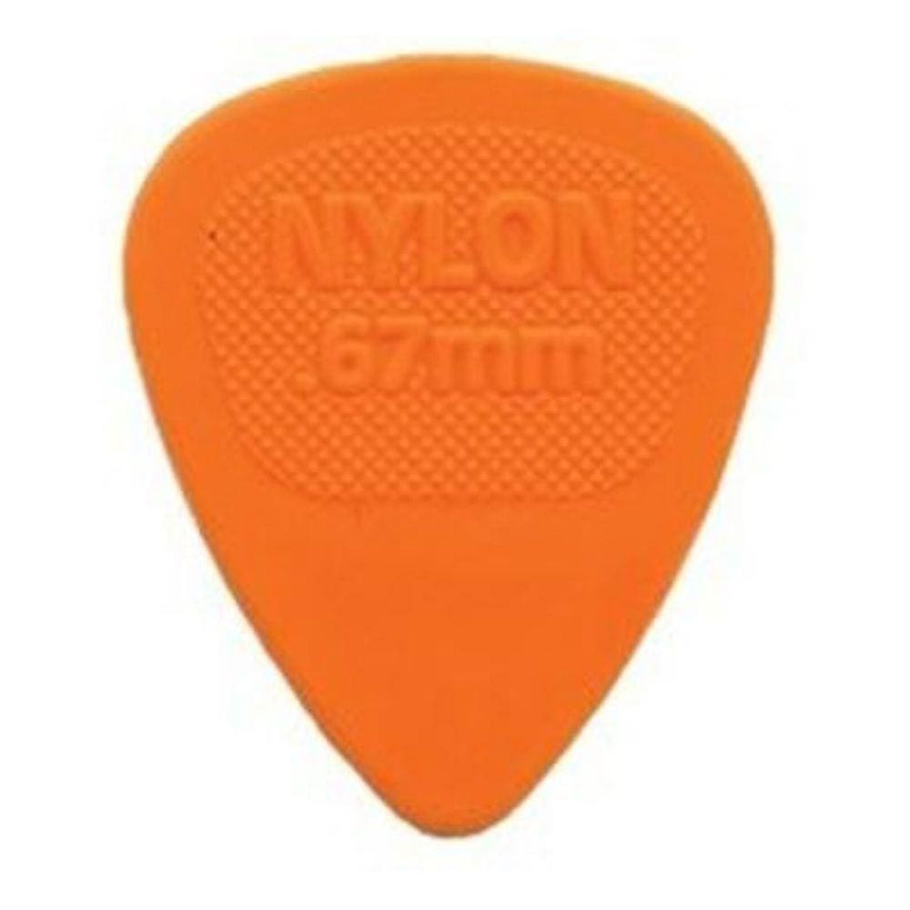 Palheta Nylon MIDI 0,67mm Laranja - Dunlop