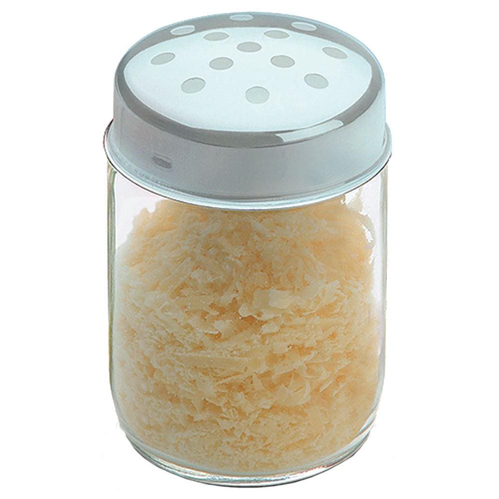 Queijeira/Oreganeira Brinox Jornata em Vidro e Aço Inox com sobretampa – 150 ml