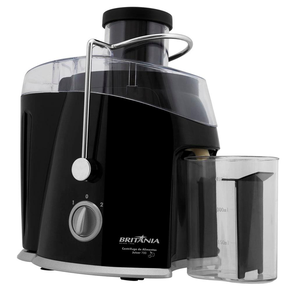 Centrífuga de Alimentos Britânia Juicer 700 - Preta