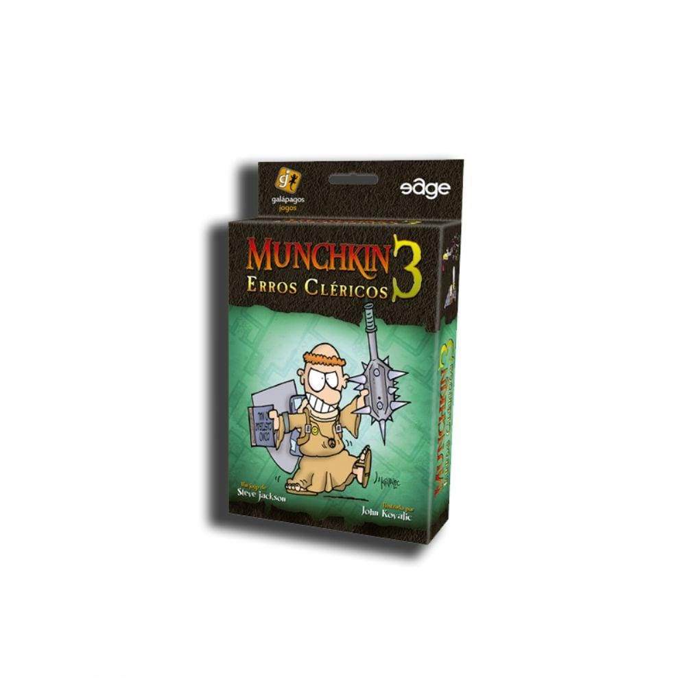 Munchkin 3 - Erros Clericos - Expansao - Galapagos