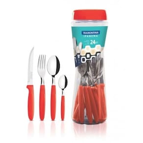 Conjunto de Talheres Inox 24 peças Tramontina Ipanema