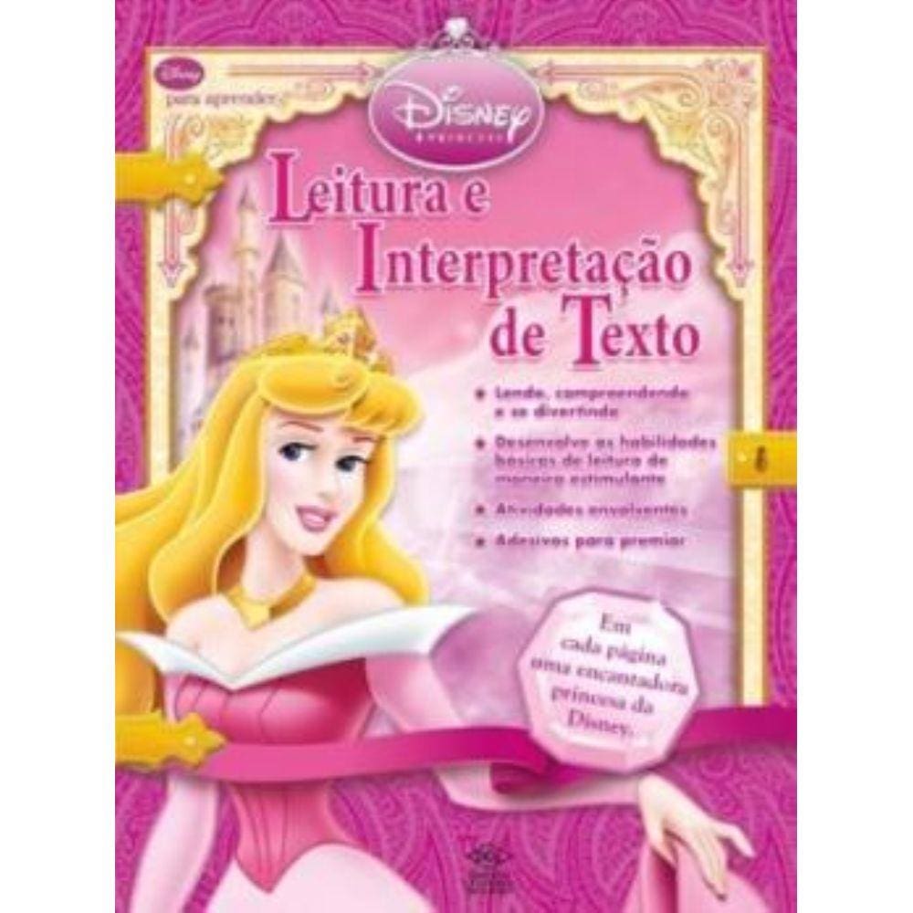 Disney Princesas Para Aprender - Leitura Einterpretação de Texto