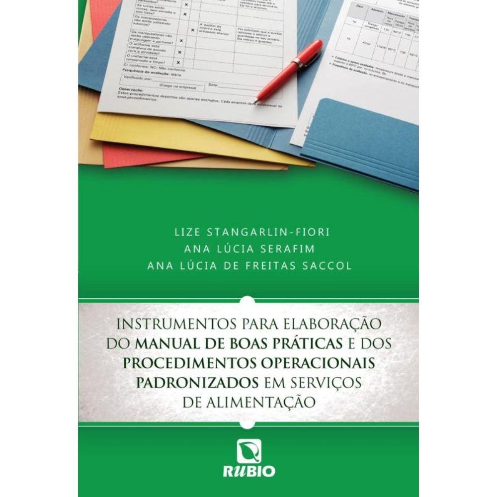 Instrumentos Para Elaboracao Do Manual De Boas Praticas