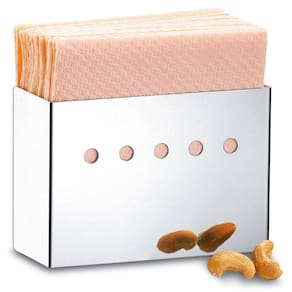 Porta Guardanapos Parma Em Aço Inox Retangular 1572100 Brinox