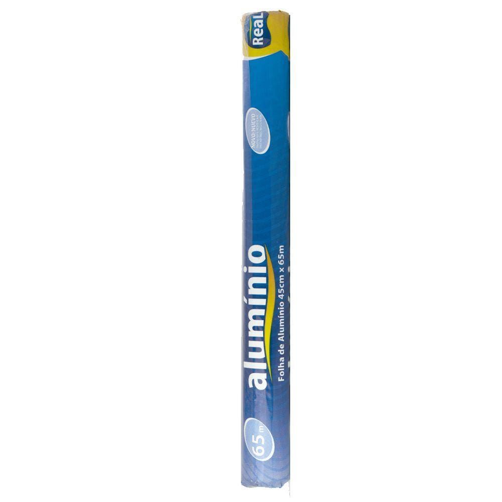 Rolo de Alumínio 45cm x 65m Real