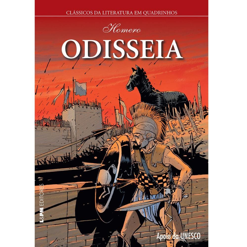 Livro - Clássicos da Literatura em Quadrinhos - Odisseia - Homero