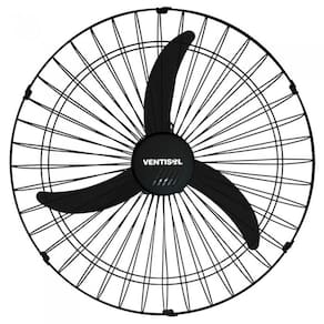 Ventilador de Parede Oscilante 60Cm New Preto Ventisol