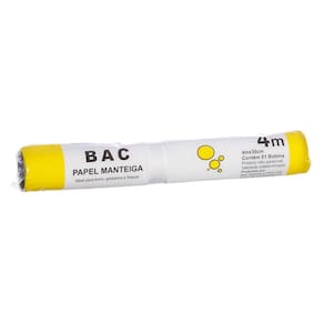 Rolo De Papel Manteiga 30Cm X 4,0M Bac