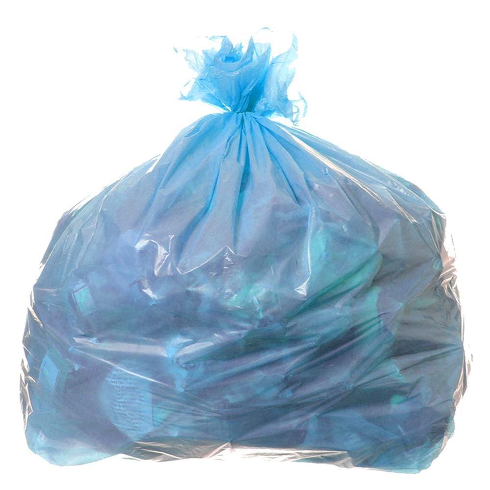 Saco Para Lixo Com Capacidade De 100 Litros Azul Com 100 Unidades Itaquiti