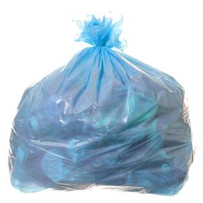 Saco Para Lixo Com Capacidade De 100 Litros Azul Com 100 Unidades Itaquiti