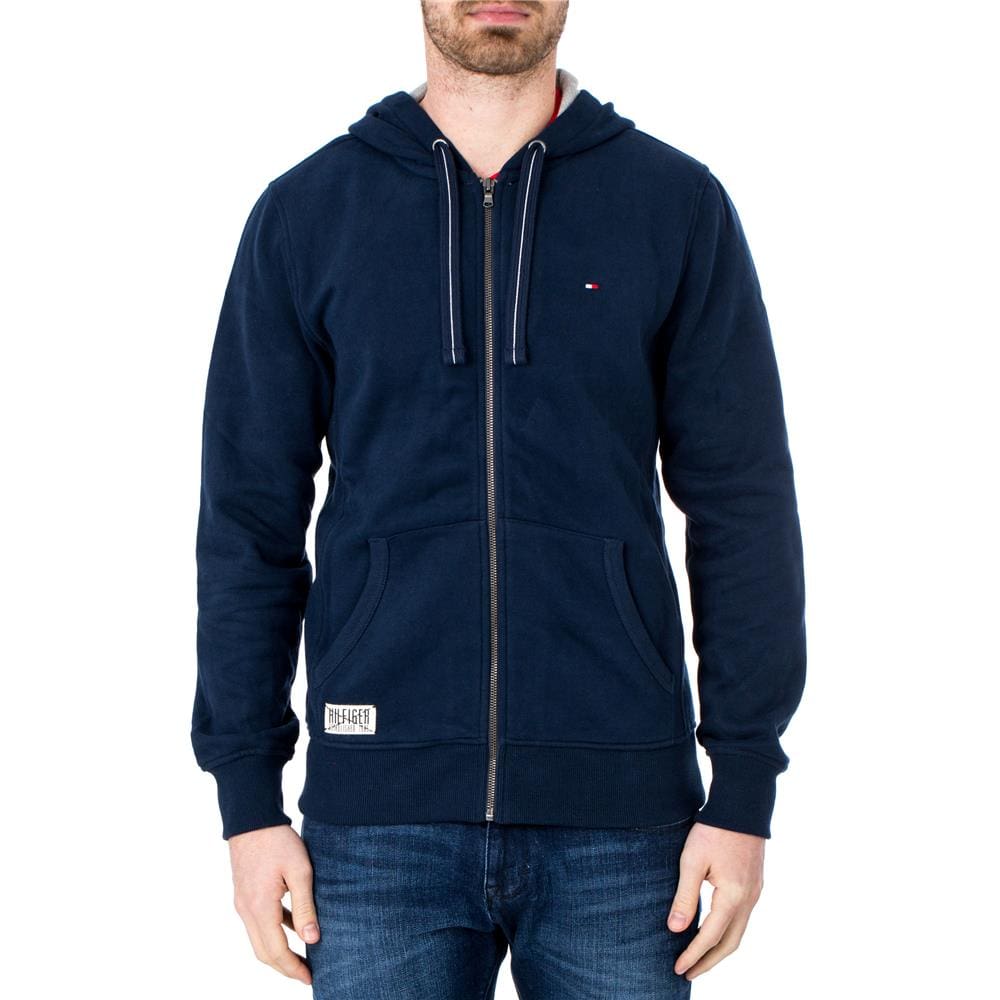 navy blue tommy hilfiger moletom com capuz