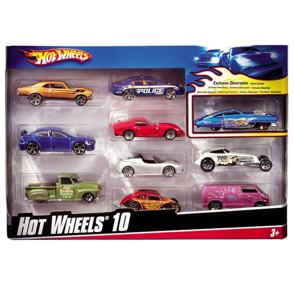 Pacote de Carrinhos Hot Wheels com 5 Sortido - Mattel - Loja Mega