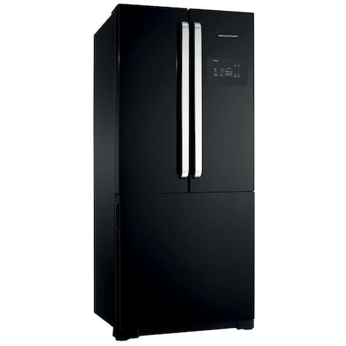 Geladeira Brastemp BRO80AE Frost Free Side Inverse com Ice Maker Preta - 540L - 127V Menor preço em Geladeira Brastemp BRO80AE Frost Free Side Inverse com Ice Maker Preta - 540L - 127V