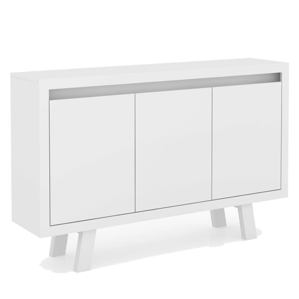 Balcão 3 Portas ME-4120 - Tecno Mobili - Branco Fosco