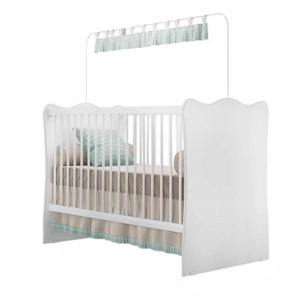 Berço Doce Sonho Branco Moveis Qmovi