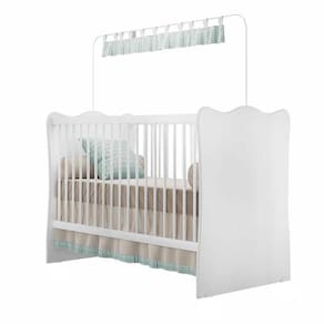 Berço Doce Sonho Branco Moveis Qmovi