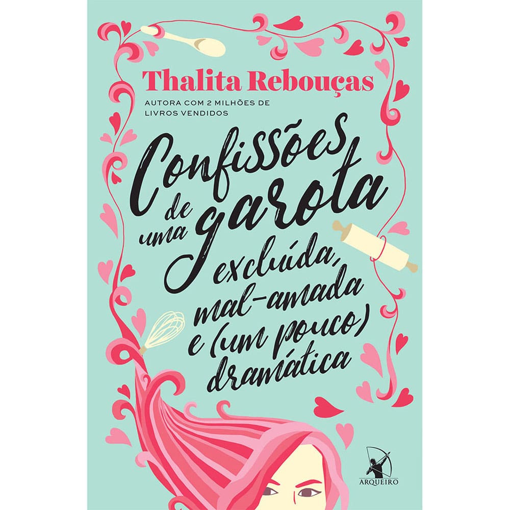 Livro - Confissões de uma Garota Excluída, Mal-Amada e (um Pouco) Dramática - Thalita Rebouças