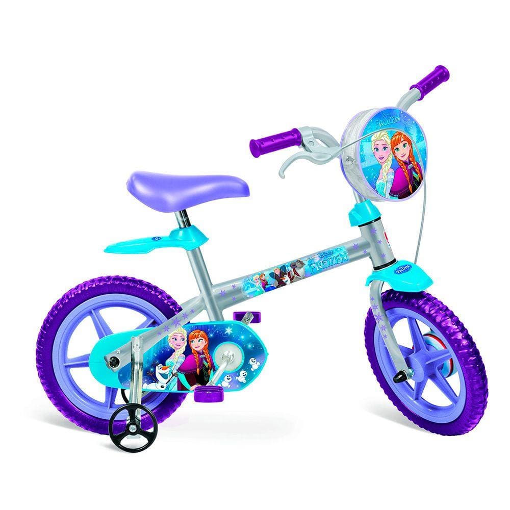 Bicicleta aro 12 infantil frozen | Pontofrio