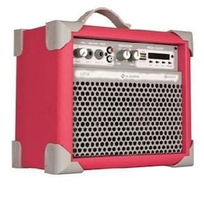 Caixa de Som Amplificada Multiuso UP!5 FM/USB/BLUETOOTH - Rosa