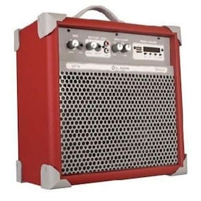 Caixa de Som Amplificada Multiuso UP!6 FM/USB/BLUETOOTH - Vermelha