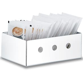 Porta Sachês de Açúcar e Adoçante Parma Aço Inox 1575/100 - Brinox - Prata