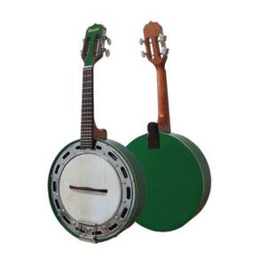 Banjo Rozini Studio Verde Eletrico com Capsula de Microfone RJ11ELV
