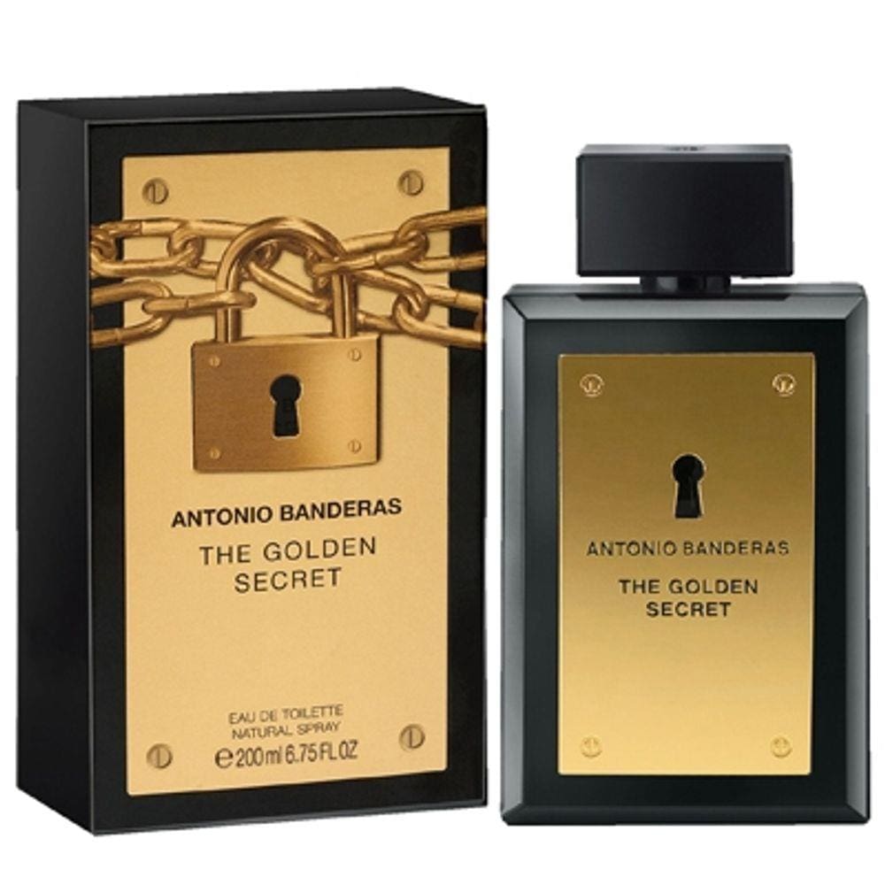 Perfume The Golden Secret EDT Masculino Antonio Banderas 200ml